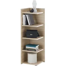 bega office Eckregal »Corner Lux«, mit 4 offenen Fächer, 35x36,6x110 cm braun