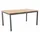 MWH Das Original Alutapo Gartentisch 160 x 95 x 74 cm eisengrau/natur