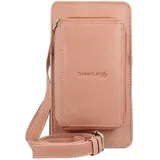 GREENLAND Handytasche Leder 11 cm flamingo