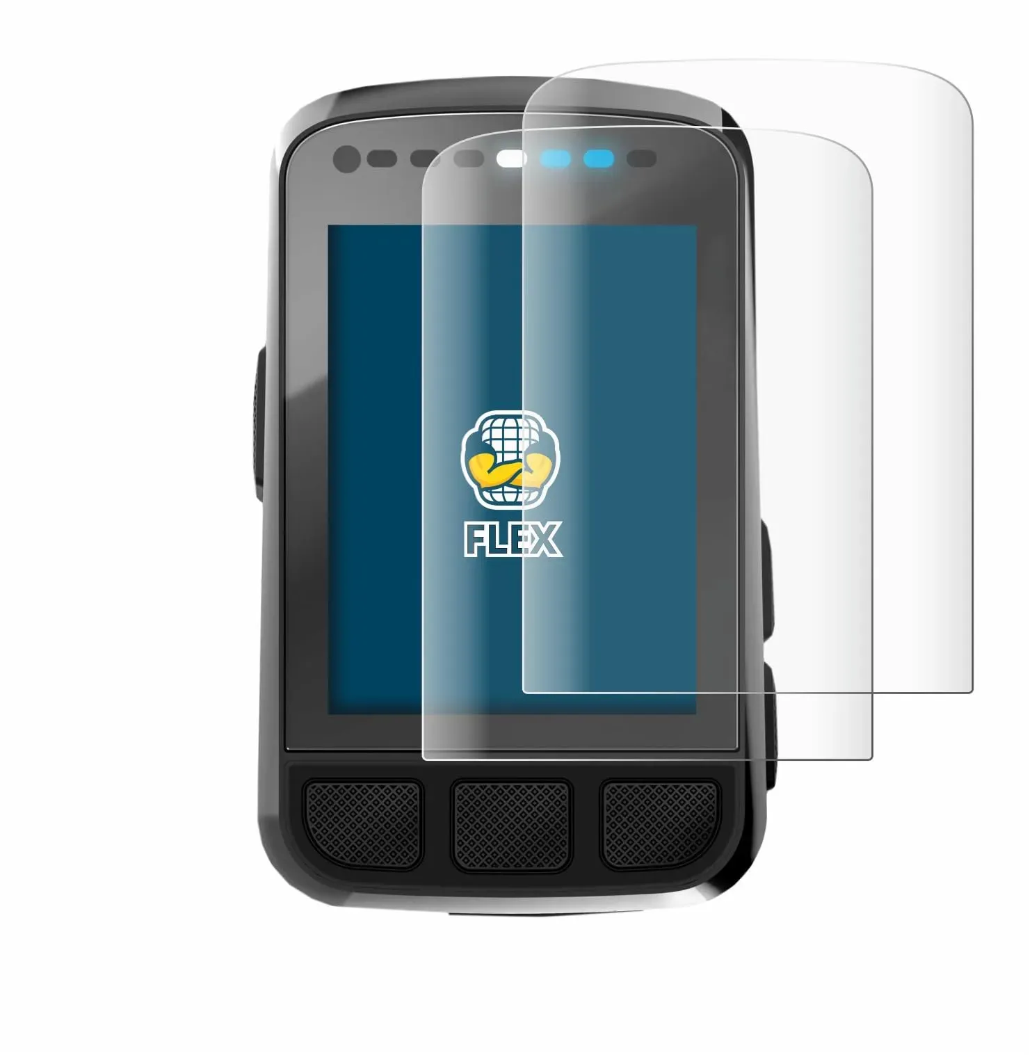 BROTECT 2 Stück Full-Cover Schutzfolie für Wahoo Elemnt Bolt V2 GPS Full-Screen Displayschutz-Folie [3D Curved, Anti-Fingerprint, Kristall-Klar]
