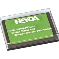 Heyda Stempelkissen Textil Grün