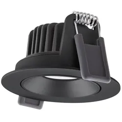 Ledvance Einbau-Downlight "SPOT ADJUST DIM" 8W 927 36° Ø 81mm Schwarz (Lichtleistung einstellbar)