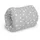 Amilian Stillkissen 22 x 20 cm Patchwork Grau