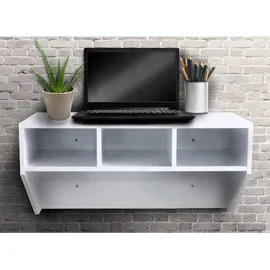 Hti-Living Wandschreibtisch Thekla Weiß