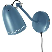 Superliving Superliving, Wandlampe Metall "Dynamo" matt rauchblau (E14)