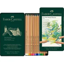 Faber-Castell PITT PASTELL, 12er Metalletui