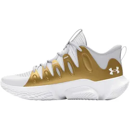 Under Armour Fitnessschuhe Gold/Weiß 36,5