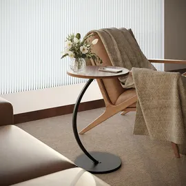 Vicco Beistelltisch, Braun, 40 x 60 cm, Wohnzimmer, Wohnzimmertische, Beistelltische