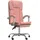 vidaXL Bürostuhl mit Liegefunktion Kunstleder Rosa