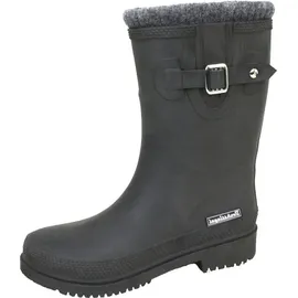 Bockstiegel Damen Gummistiefel Schuhe Helena Gummistiefel Synthetik Regen Freizeit uni gummi-stiefel schwarz 37 EU