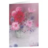 ADEO SERVICES Klappkarte Kunstkarten "Blumen für dich" 5 Stk.