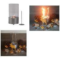 Markenwarenshop-Style Tischfeuer »Tischfeuer Tischkamin Feuerstelle Gelkamin Bio Ethanol-Kamin Edelstahl«