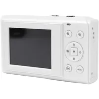 4K Digital Kamera Kinder Kamera Für die Fotografie Digital Kamera Für Jugendliche 44MP 16X Digital Zoom Auto Fokus Punkt und Schießen Für Fotografie Reisen Vlogging (White)