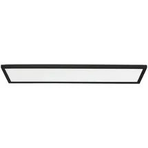 BRElight LED Panel »Milton« 1 Stk. Neutralweiß 25 x 96 cm, 24 W, 3200 lm, 4000 K, IP44, schwarz