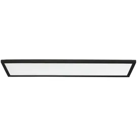 BRElight LED Panel »Milton« 1 Stk. Neutralweiß 25 x 96 cm, 24 W, 3200 lm, 4000 K, IP44, schwarz