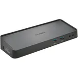 Kensington SD3600 Universal USB 3.0 Dual-Dockingstation, Für Windows 7 oder höher und macOS 10.14, 2K Display mit HDMI und DVI-I/VGA Anschluss, 6 USB-Anschlüsse, ideal fürs Home Office, K33991WW