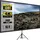 Vevor 16:9 Beamer Leinwand Stativ 4K HD Rolloleinwand 160 Grad Betrachtungswinkel Projektionsleinwand 244x137cm Präsentationswand 279,4cm Diagonale Stativleinwand für Heimkino Tagungsraum Hochzeiten
