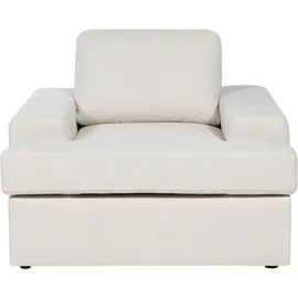 Beliani Sofa Set 4-Sitzer ALLA Stoff Hellbeige