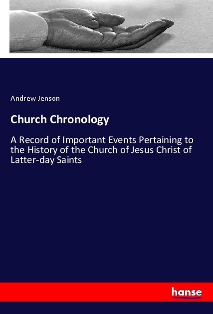 Church Chronology - Andrew Jenson  Kartoniert (TB)