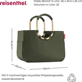 Reisenthel Loopshopper L forest gold