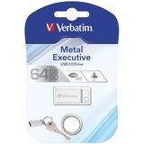 Verbatim Metal Executive 64GB silber