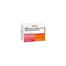 Ratiopharm ASS-ratiopharm PROTECT 100 mg magensaftr.Tabletten 100 St