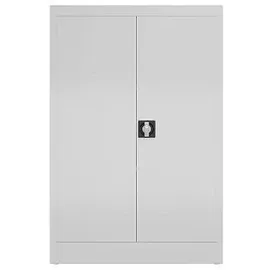 Classix Stahlschrank X-530297 signalweiß 80,0 x 38,0 x 120,0 cm, aufgebaut