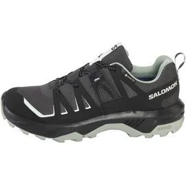Salomon EXTEND GORE-TEX W Asphalt/Black/Greenm, Größe 38 2⁄3 in schwarz, Asphalt/Black/Green milieu),