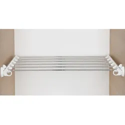SERVETTO Self System Hosenauszug Twin Aluminium/weiß