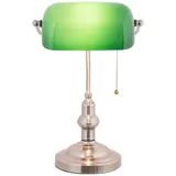 Clayre & Eef Bankerlampe Grün