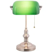 Clayre & Eef Bankerlampe Grün