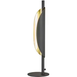 FISCHER & HONSEL Tischleuchte "Skal", beige (sandschwarz), H: 51,00cm, Lampen, langlebige LED, dimmbar, Designlampe