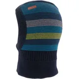 Maximo - Kid's Mini-Schlupfmütze Blockringel - Sturmhaube Gr 49-51 cm blau