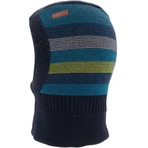 Maximo - Kid's Mini-Schlupfmütze Blockringel - Sturmhaube Gr 49-51 cm blau