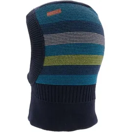 Maximo - Kid's Mini-Schlupfmütze Blockringel - Sturmhaube Gr 49-51 cm blau