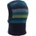 Maximo - Kid's Mini-Schlupfmütze Blockringel - Sturmhaube Gr 49-51 cm blau