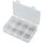 TRU Components Sortimentskasten Polypropylen 185 x 133 x 42 mm transparent