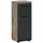 xonox.home Standschrank Ice 30 x 80 x 30 cm Schwarz/Braun