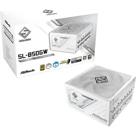 ASRock Steel Legend 850W Gold Gaming Netzteil modular ATX 3.1 PCIe 5.1 Weiß