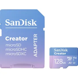 SanDisk Creator MicroSDXC-Karte - 1 TB mit SD-Adapter