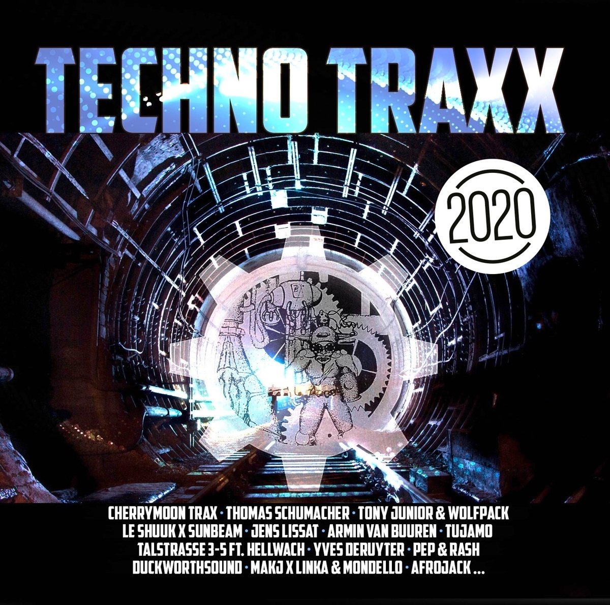 Techno Traxx 2020 - Various. (CD)
