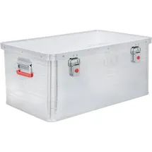 Stier Alubox 85 L Aluminium grau Staub- und spritzwasserresistent