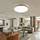 GLOBO Deckenleuchte 1x LED 24,0 W rund braun