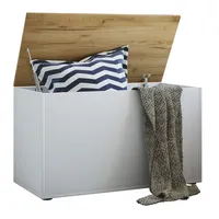 VCM Truhenbank Bendola Braun 82 x 44 cm