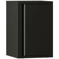 [en.casa] Hängeschrank Burlöv 50x33x35 cm Stahl Schwarz