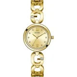 GUESS GW0759L2 CYRKONIE goldene Uhr - Gold