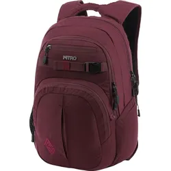 NITRO Schulrucksack »Chase«, Alltagsrucksack, Rucksack für Freizeit, Schule, Arbeit und Reise NITRO Wine B/H/T: 37 cm x 51 cm x 23 cm