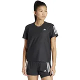 adidas Women's Own The Run Tee T-Shirt, Black, M
