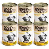 Dogs'n Tiger Adult Premium Nassfutter Huhn 6 x 400 g