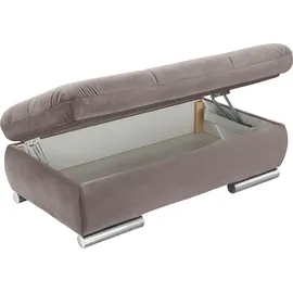 Set One by Musterring Stauraumhocker SO 4100 128 x 43 x 68 cm Grau